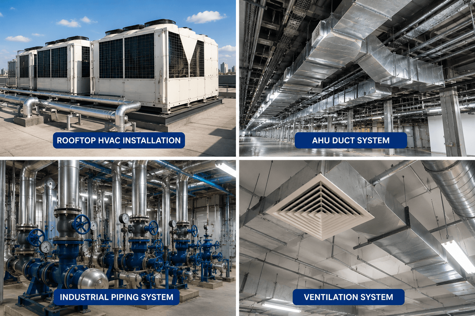 HVAC installation capabilities